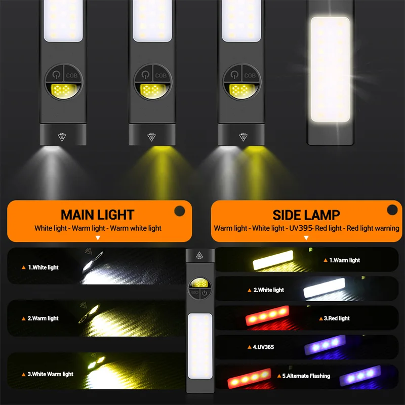COB+LED Multifunctional Flashl - đánh giá và giá Outdoor Adventure Trips