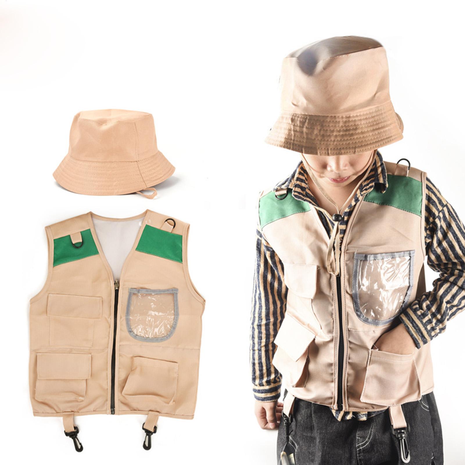 Kids Explorer hat and vest Cos - đánh giá và giá Outdoor Adventure Outfit