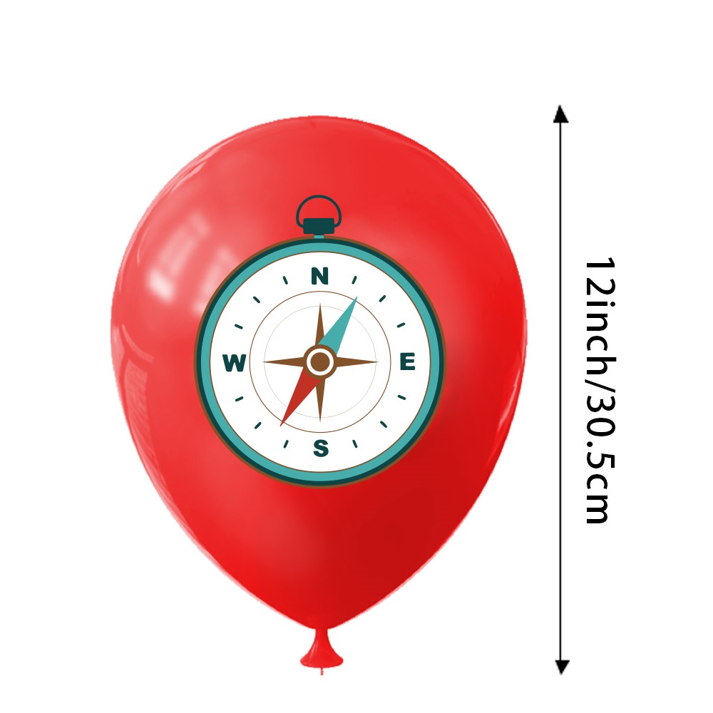 9pcs Happy Camping Balloon, Ou - đánh giá và giá Outdoor Adventure Birthday Party