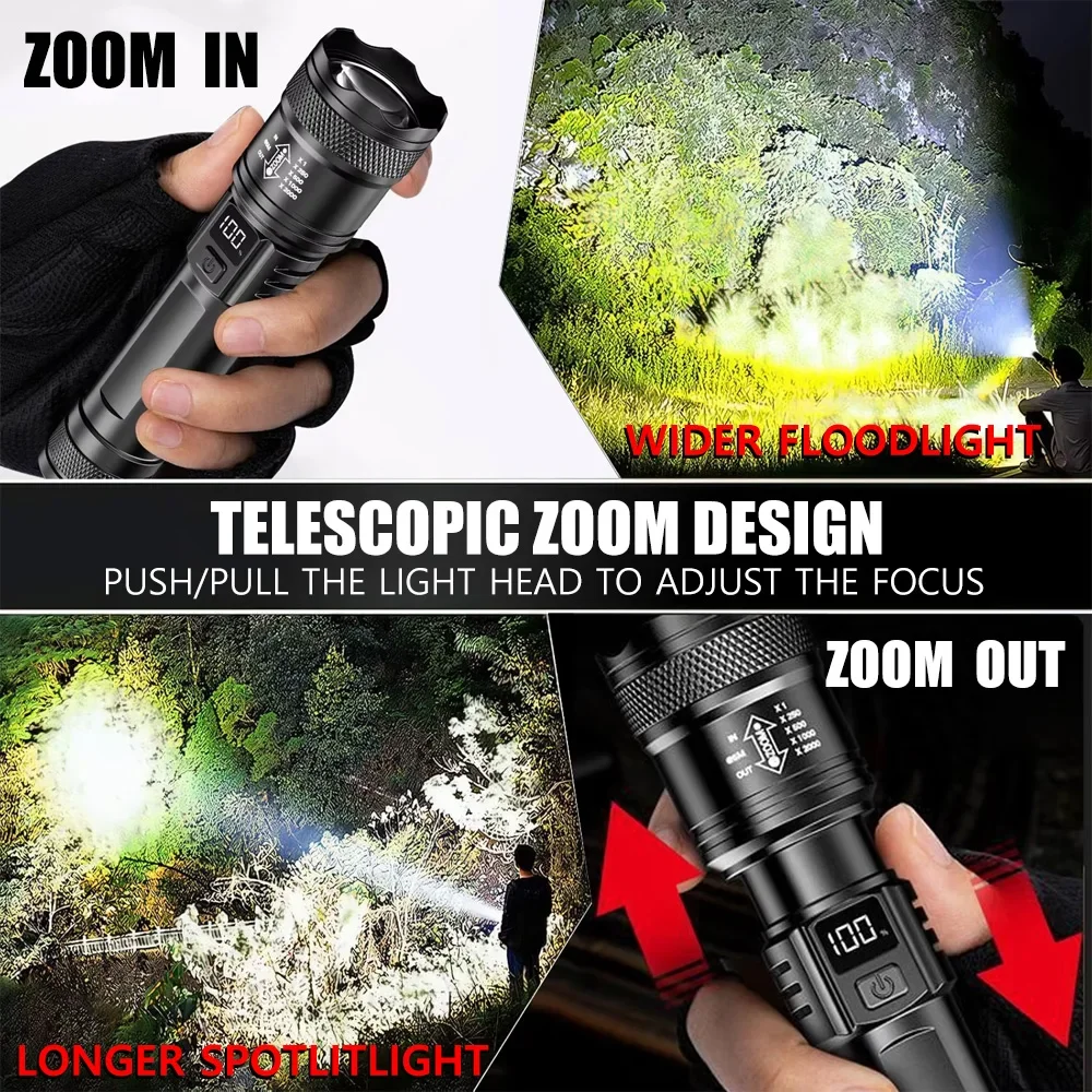 Rechargeable LED Flashlight Zo - đánh giá và giá Outdoor Adventure Trips
