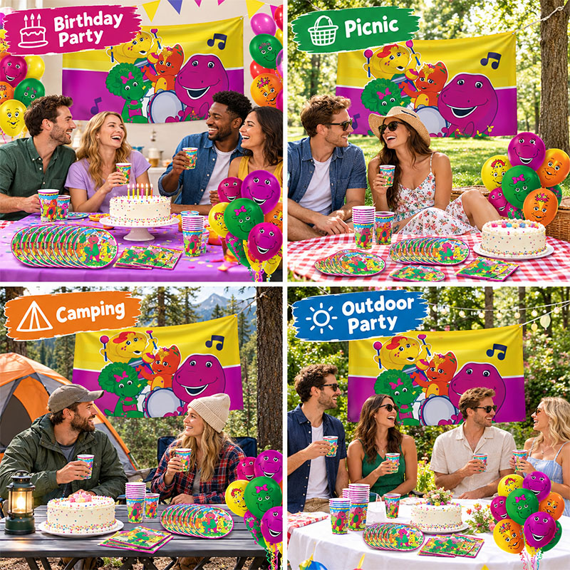 The Adventures Of Barney Dispo - đánh giá và giá Outdoor Adventure Birthday Party